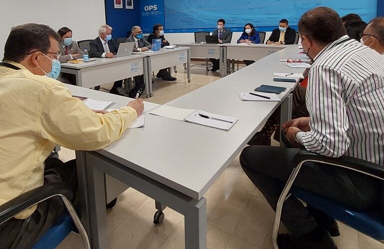 Reunión con sociedades científicas