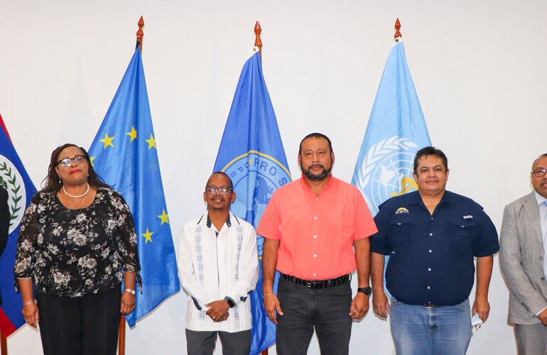 Launch of the One Health Platform in Belize