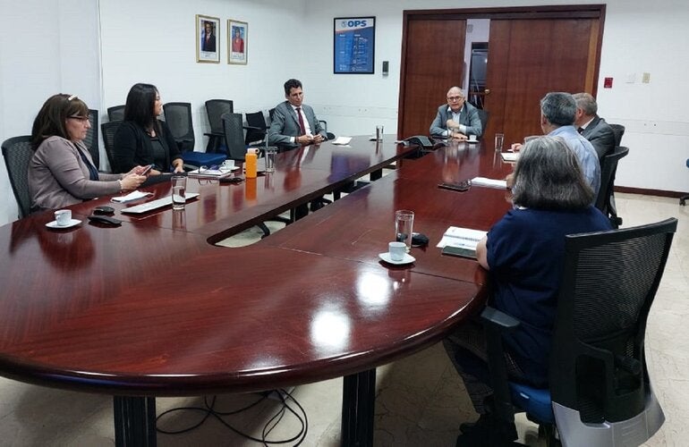 Reunión entre la OPS y la Confederación Suiza