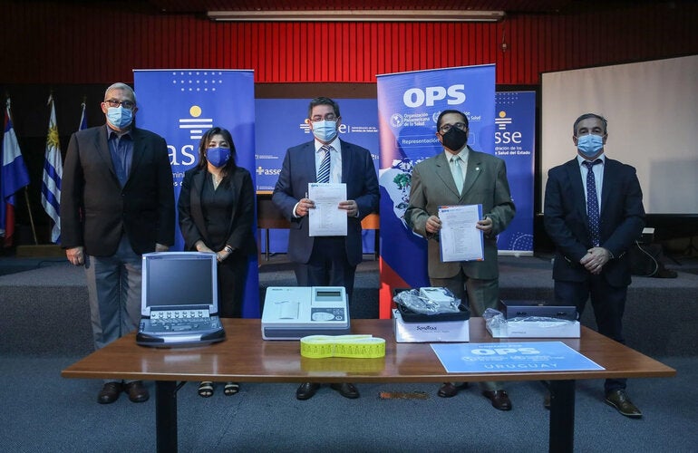 Donación de equipos