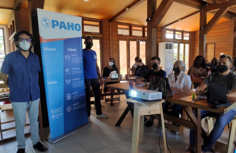 PAHO supports ten-day training for Malaria Service Deliverers in Suriname