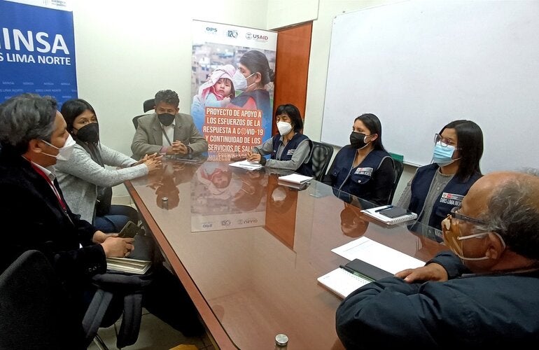 OPS realiza monitoreo proyecto