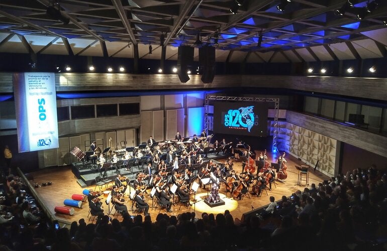 Concierto Aniversario 120 en Venezuela