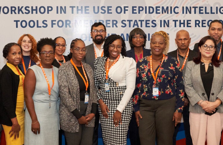 Participants Workshop on the use of epidemic intelligence tools for signal detection - October 2022