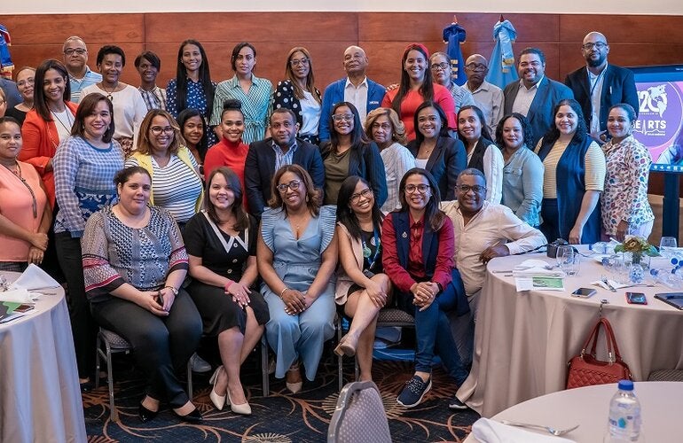 Todos los participantes al finalizar el taller.