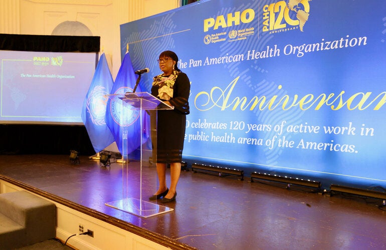 Carissa F. Etienne on PAHO's 120th Anniversary
