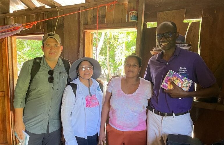 Mision de malaria a Honduras