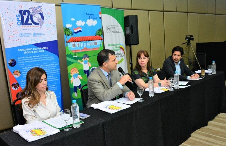 Concurso de dibujos de los 120 años de la OPS premió oficialmente a sus niños ganadores, en Paraguay