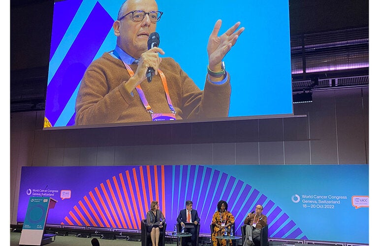 Dr. Espinal and panelist