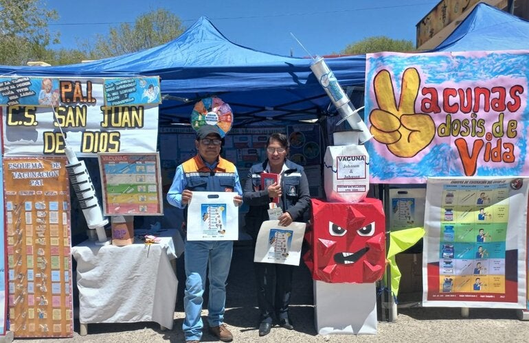 Feria de salud Villazon Bolivia