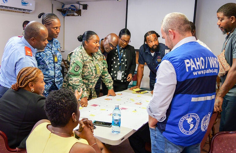 EMT training in Antigua and Barbuda