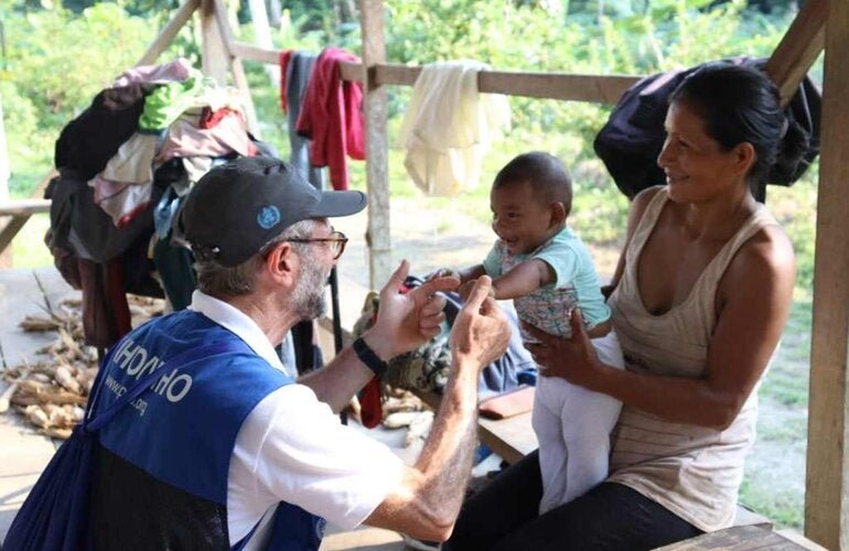 OPS/OMS Ecuador realiza misión en comunidad Curaray enmarcada en la lucha contra la desnutrición crónica infantil