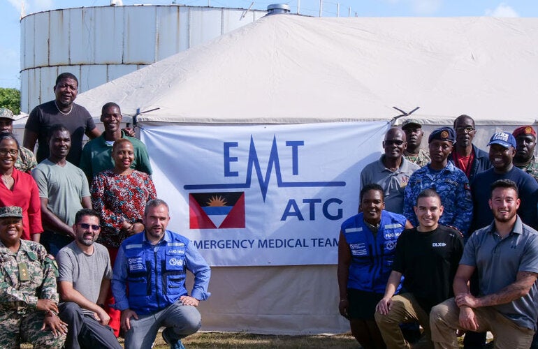 EMT training in Antigua and Barbuda 2023