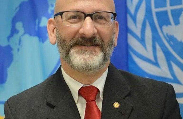 Mr. Ian Stein, PAHO/WHO Representative to Jamaica, Bermuda and the Cayman Islands