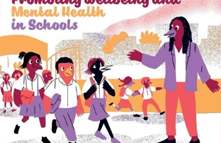 Handbook Promoting Mental Health in Schools cover