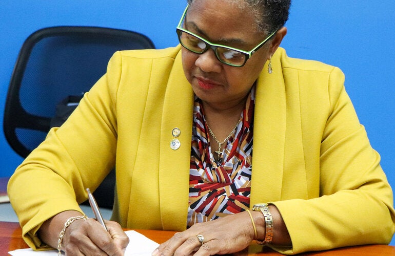 Dr. Karen Lewis-Bell - new PWR for Belize