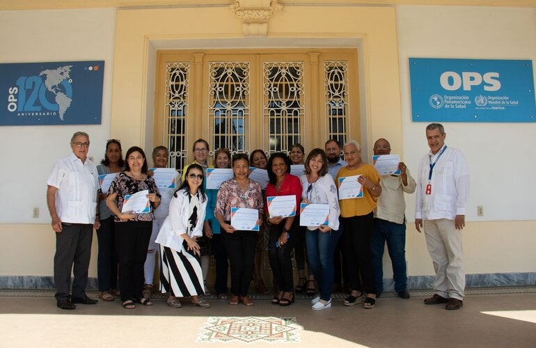 Taller de vigilancia epidémica en Cuba, 2023