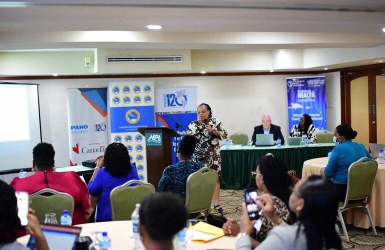 Advisor for Immunization presenting to Health Care Workers