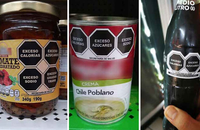 Rotulagem frontal de alimentos