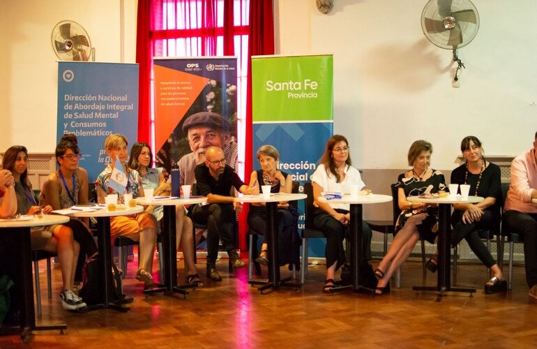 Foto sobre el segundo encuentro de la iniciativa Especial en Salud Mental en Santa Fe