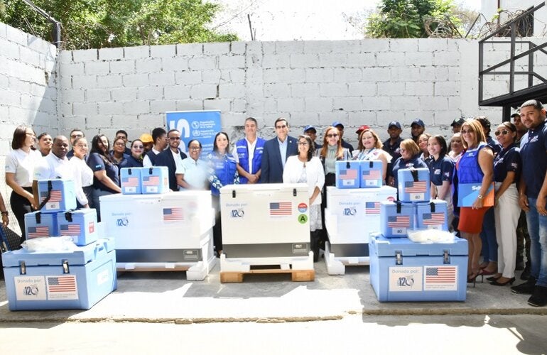Ministerio de Salud recibe cooperación de equipos técnicos por el Gobierno de Estados Unidos a través de OPS