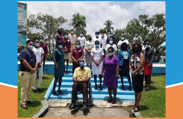 Guyana - Capacitación mhGAP para tutores de enfermería y enfermeros graduados