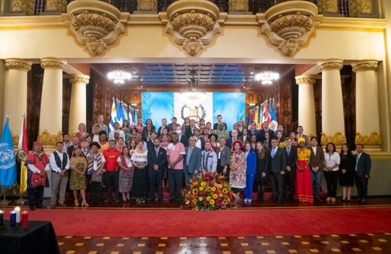 La OPS destaca el compromiso con la salud de los Pueblos Indígenas de la región, en el marco de la DADIN