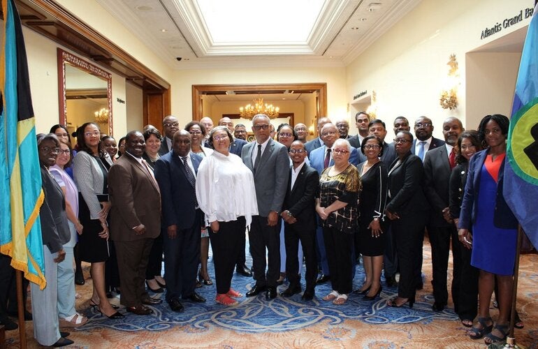 Caribbean Health Ministers and technical advisors who participated in the 29th Special COHSOD Health Meeting