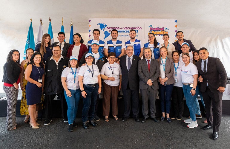 Inicia Semana de Vacunación en Guatemala