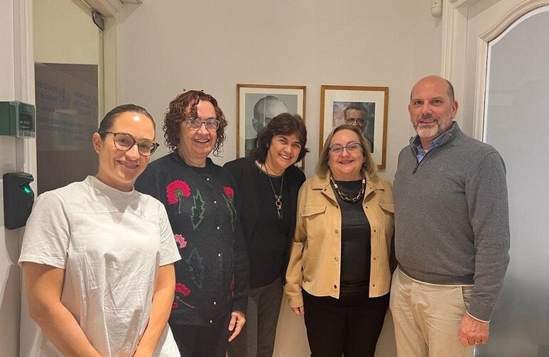 Mercedes Colomar, Marilza Vieira Cunha Rudge,Vera Therezinha Borges, Suzanne Serruya, Bremen De Mucio