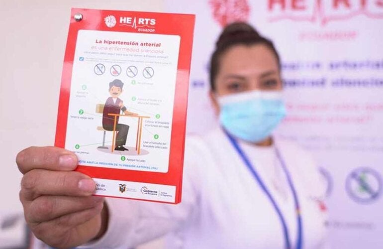 Informe de Ecuador: Mejorando la salud cardiovascular desde comunidades locales hasta el nivel nacional con un enfoque participativo