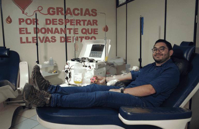 Donante de sangre