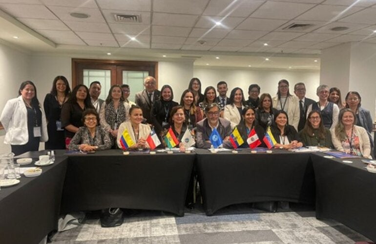 •	El objetivo de esta reunión es contribuir en la planificación y gestión de la Política Andina de Prevención y Control de Cáncer con especial atención sobre el cáncer infantil 