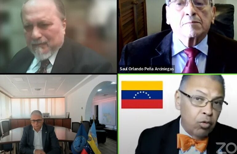 El Representante de la OPS/OMS en Venezuela, Cristián Morales, participó en el foro virtual de la Academia Nacional de Medicina