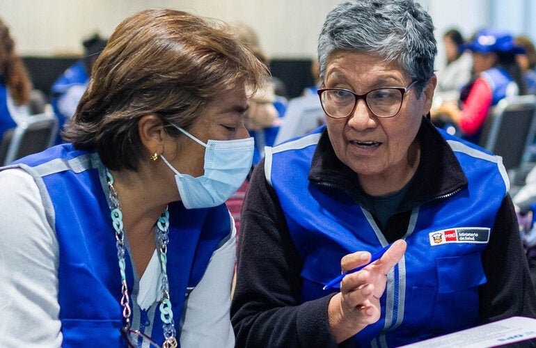 Participantes del taller