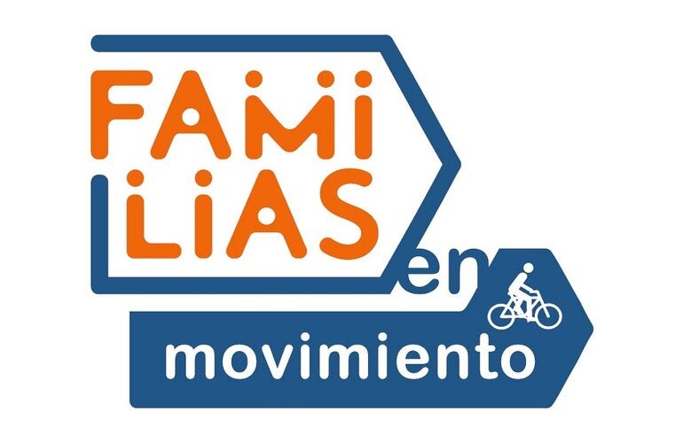 Identificador visual del proyecto "Familias en Movimiento"