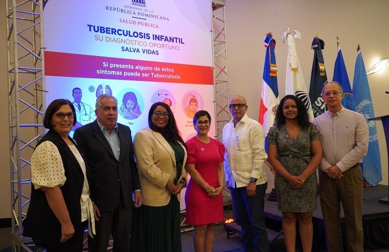 OPS acompaña al Ministerio de Salud en busca de reducir incidencia de tuberculosis en población infantil