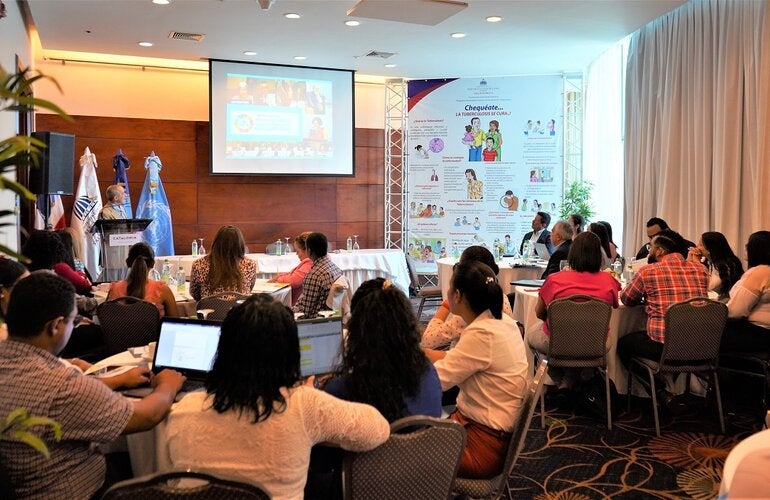 OPS participa junto al Ministerio de Salud en la realización de taller sobre Análisis y Uso de Información de Tuberculosis