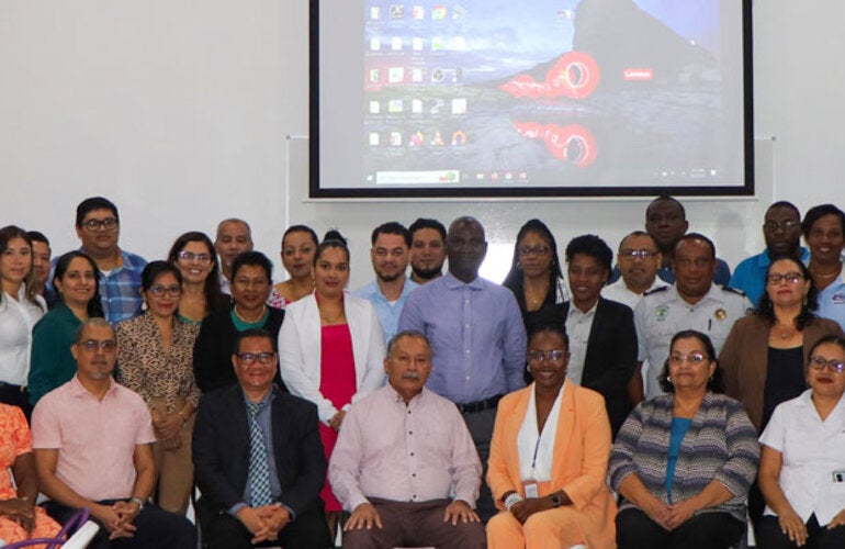 Essential Public Health Functions Workshop in Belize