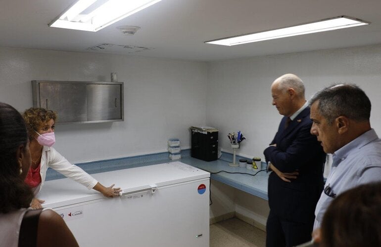 Embajador Canada y OPS