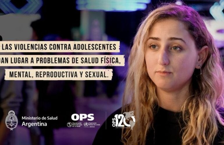 OPS trabaja en la prevención de las violencias y en el abordaje integral de la salud mental de adolescentes y jóvenes