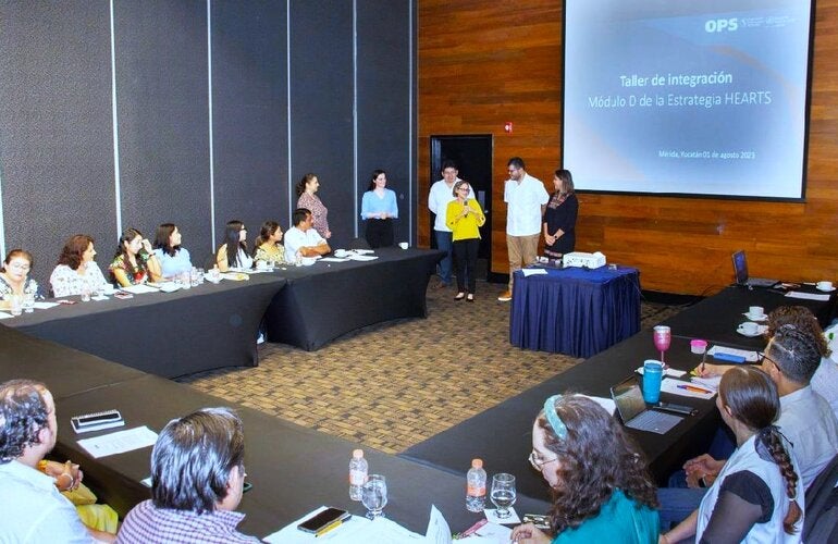 Mensaje de bienvenida 