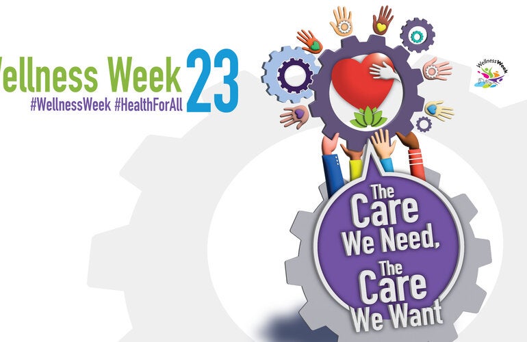 Wellness Week 2023 art