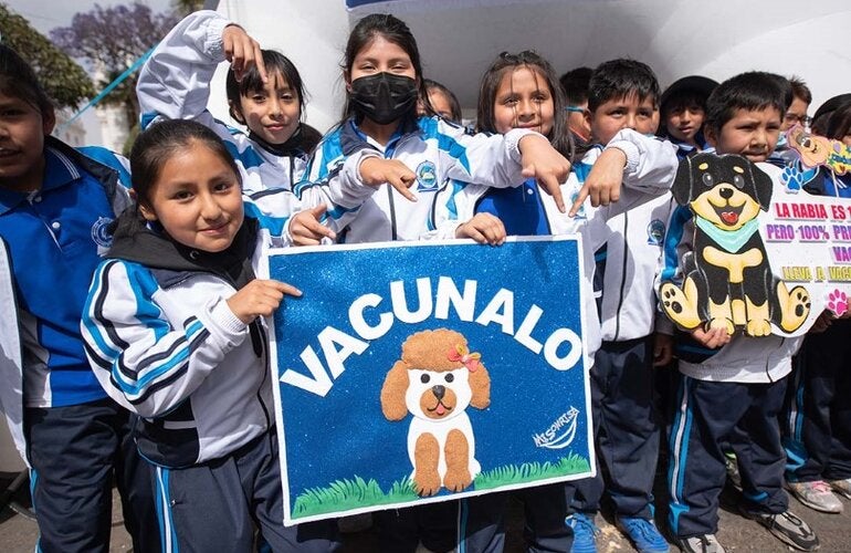 campaña vacunacion Bolivia