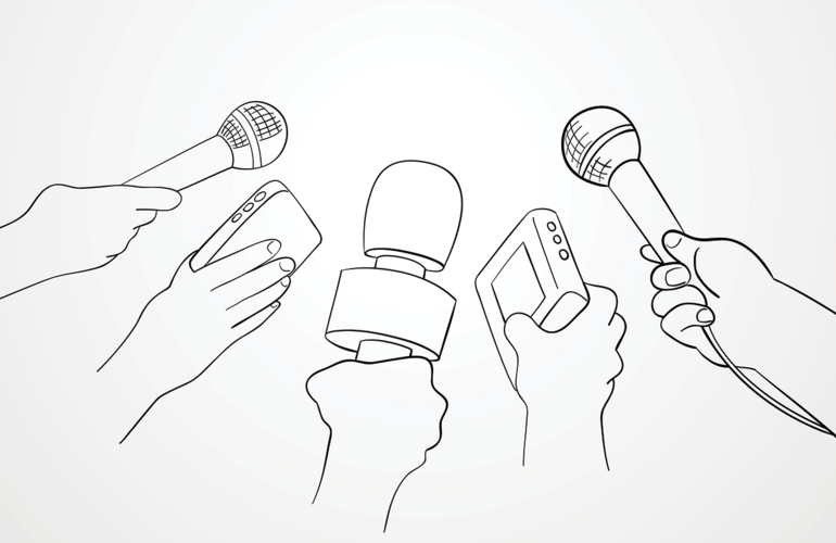 microphones illustration generic