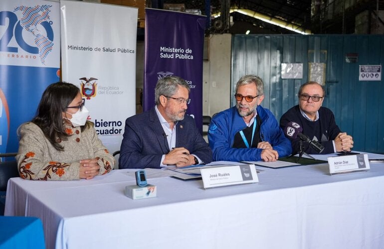 OPS/OMS dona kits portátiles para fortalecer brigadas médicas que llegan a zonas de difícil acceso