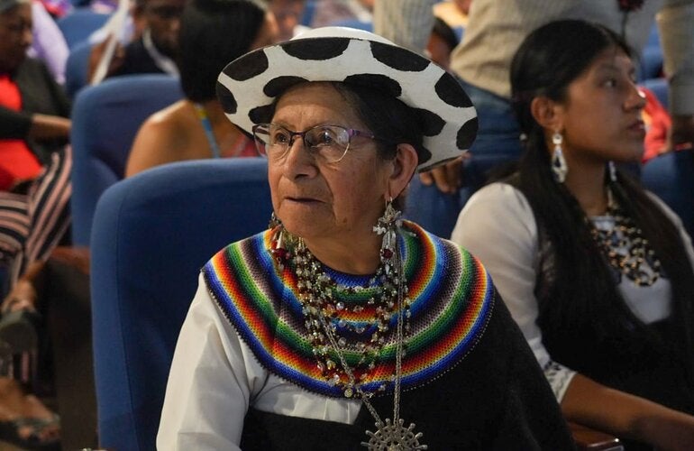 Ecuador fortalece integración de saberes ancestrales y medicina tradicional al Sistema Nacional de Salud