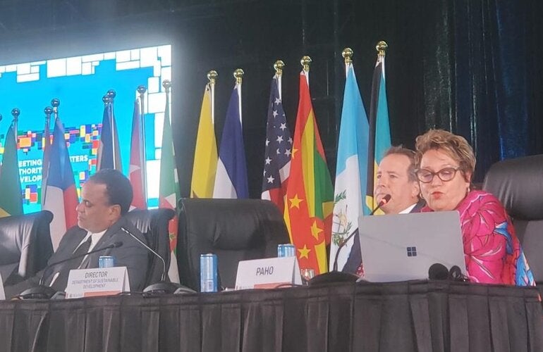 Gerry Eijkemans, durante su intervención.