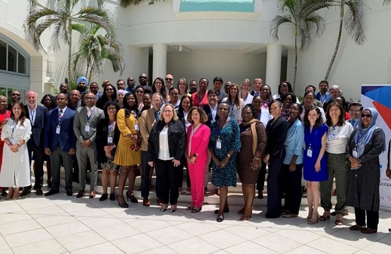 Foto grupal evento Barbados