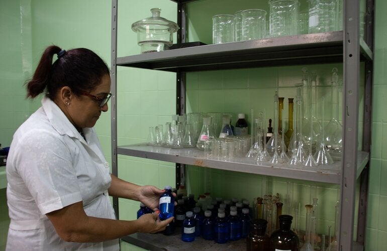 Insumos adquiridos con proyecto de cooperación con Canadá